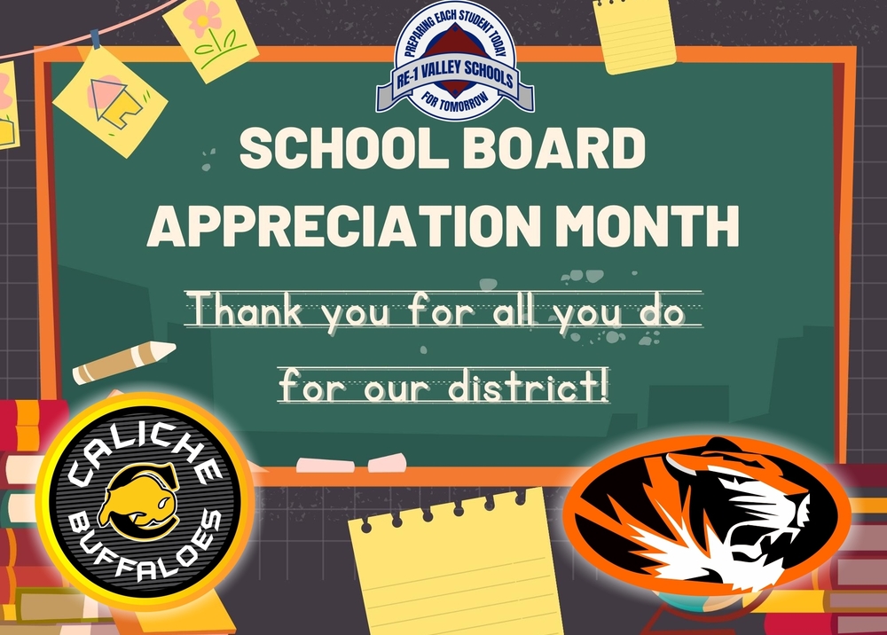 School Board Appreciation Month!! Caliche Schools