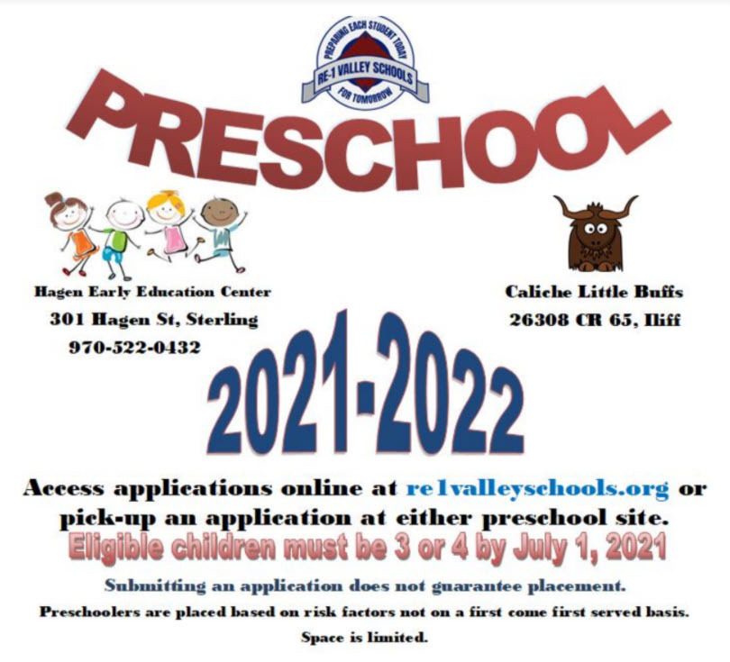 Preschool accepting applications now