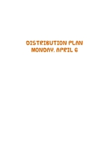 Distribution Plan