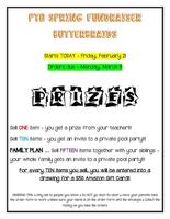 PTO Fundraiser