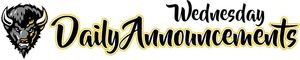 10/16/19 Daily Announcements